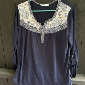 Maurices quarter-sleeve blouse